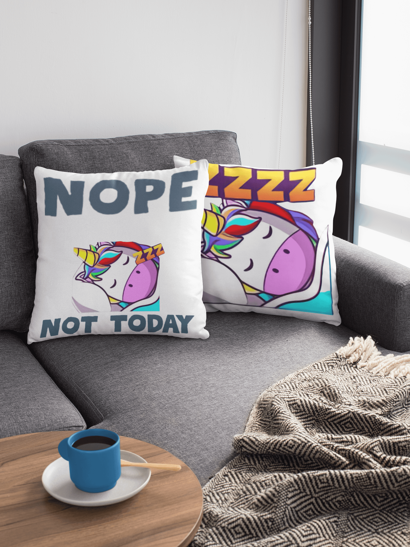 Sleepy Cushion - One Side Print product image (4)