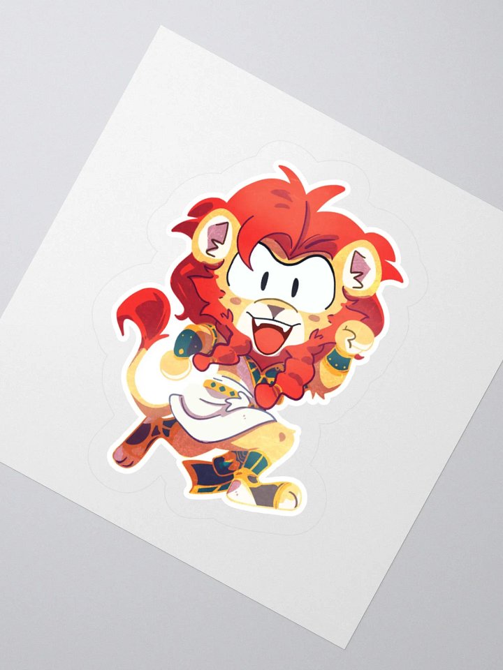 Ah'Lina (male) Happy Sticker product image (2)