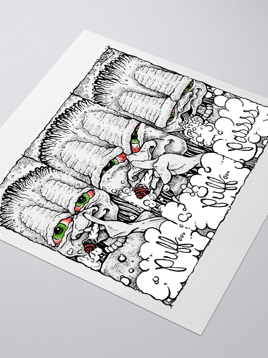 Puff, Puff, Pass Kiss Cut Sticker product image (3)