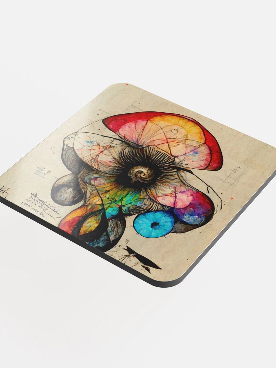Surreal Mushroom Dreams Coaster product image (4)