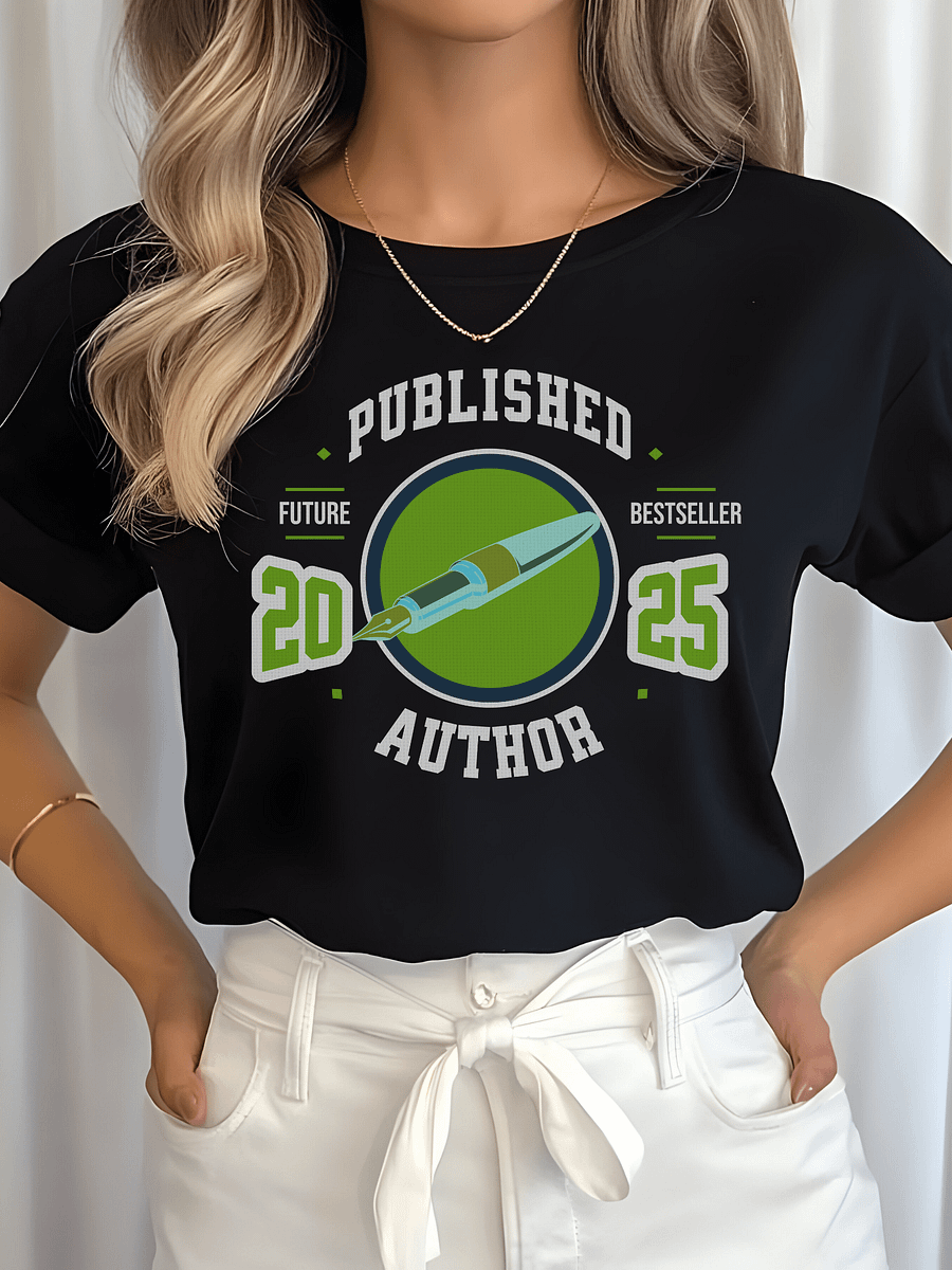 Published Author 2025 Super Soft T-Shirt product image (1)