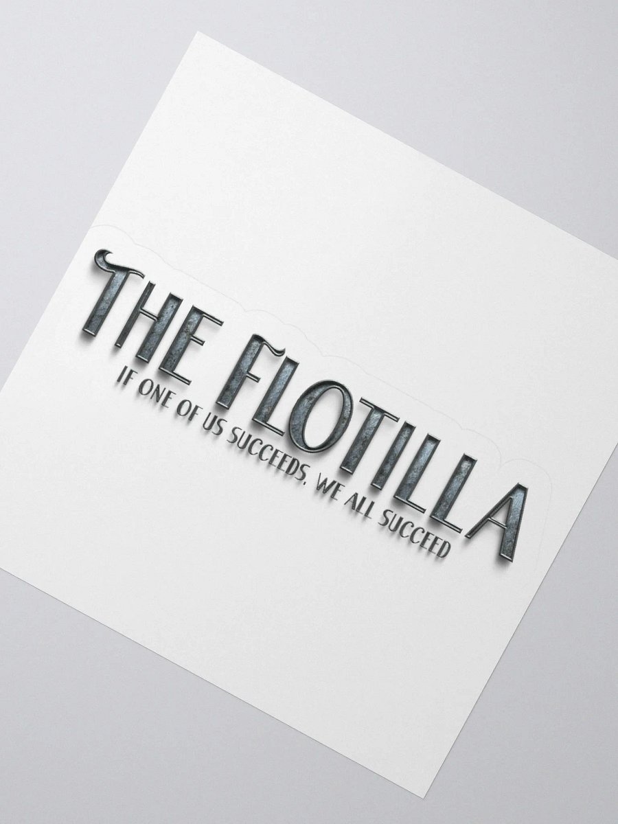 The Flotilla - Sticker product image (10)