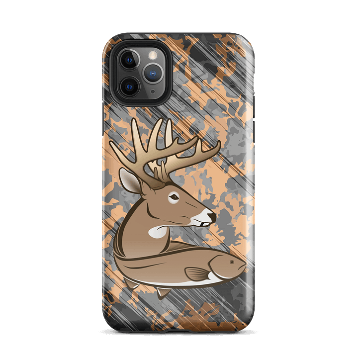 Orange Camo Brown iPhone Case product image (26)