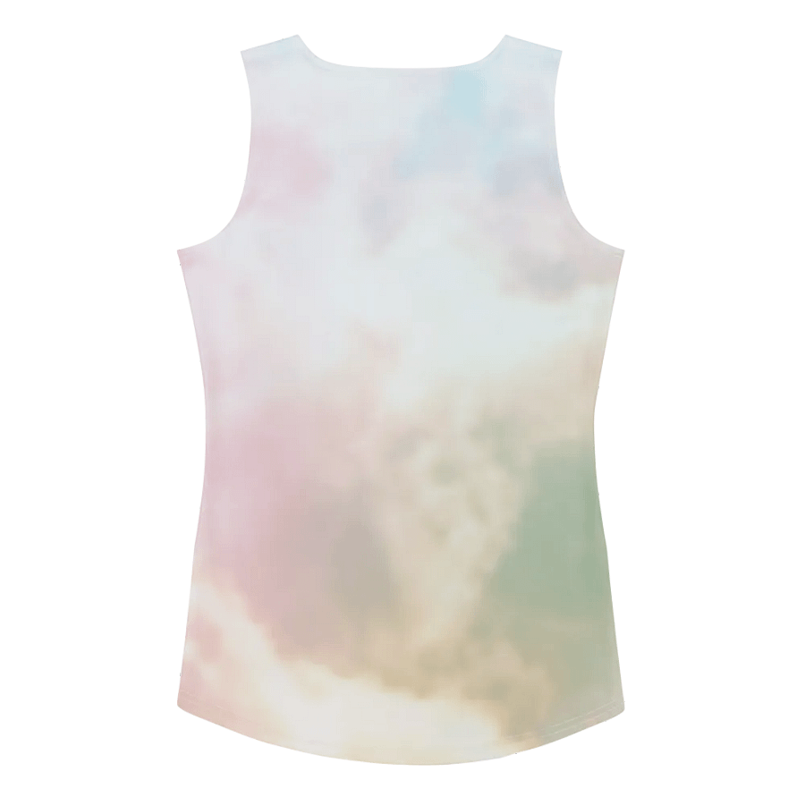 Blur cloud rainbow Design Tank Top - V4 product image (2)