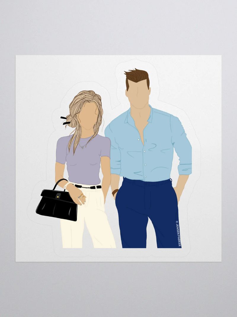 Finn + Michaela Sticker