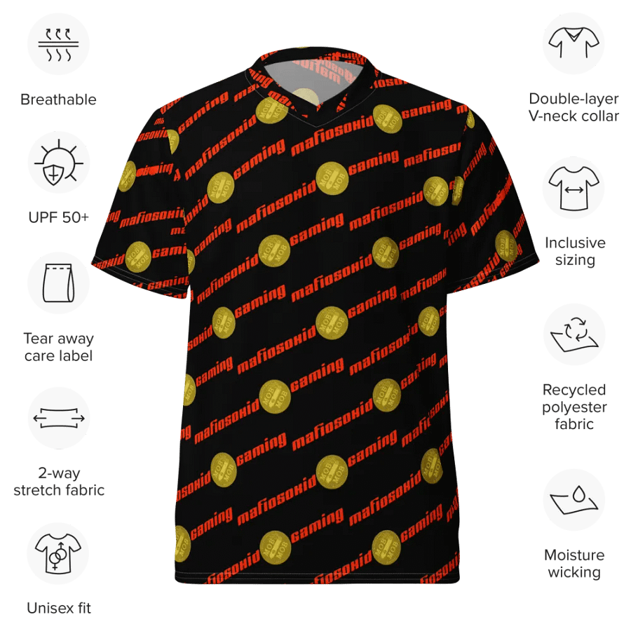 MafiosoKid Sports V-Neck Shirt product image (12)