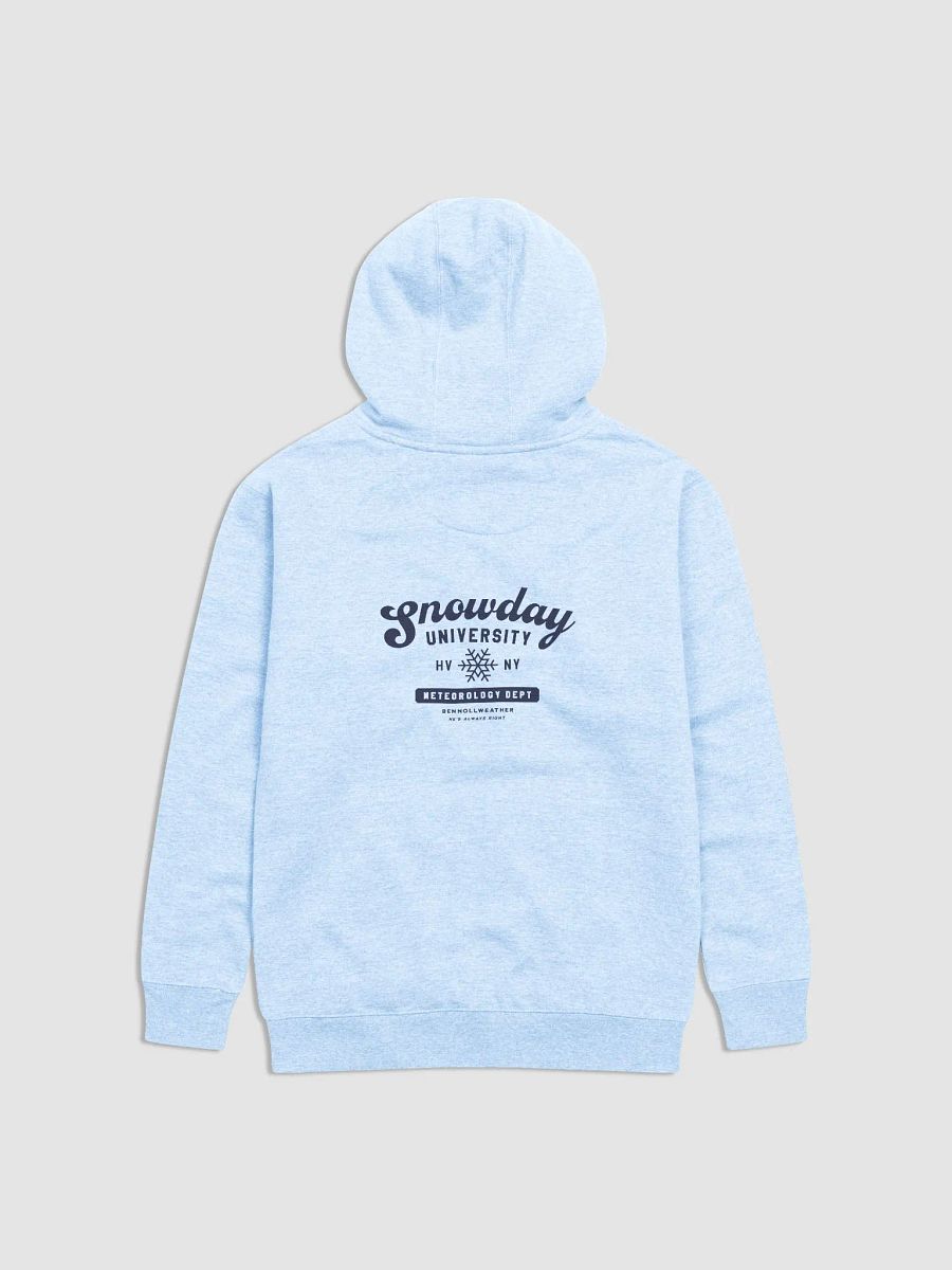 Snowday University hoodie - light blue product image (2)