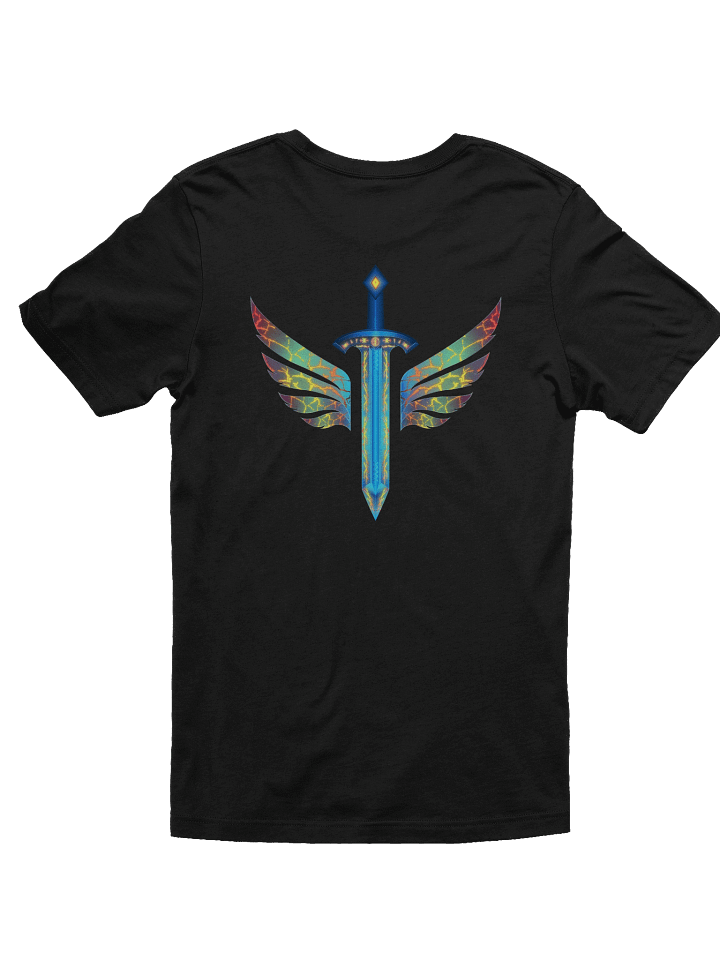 Winged Sword Monochrome T-Shirt product image (2)