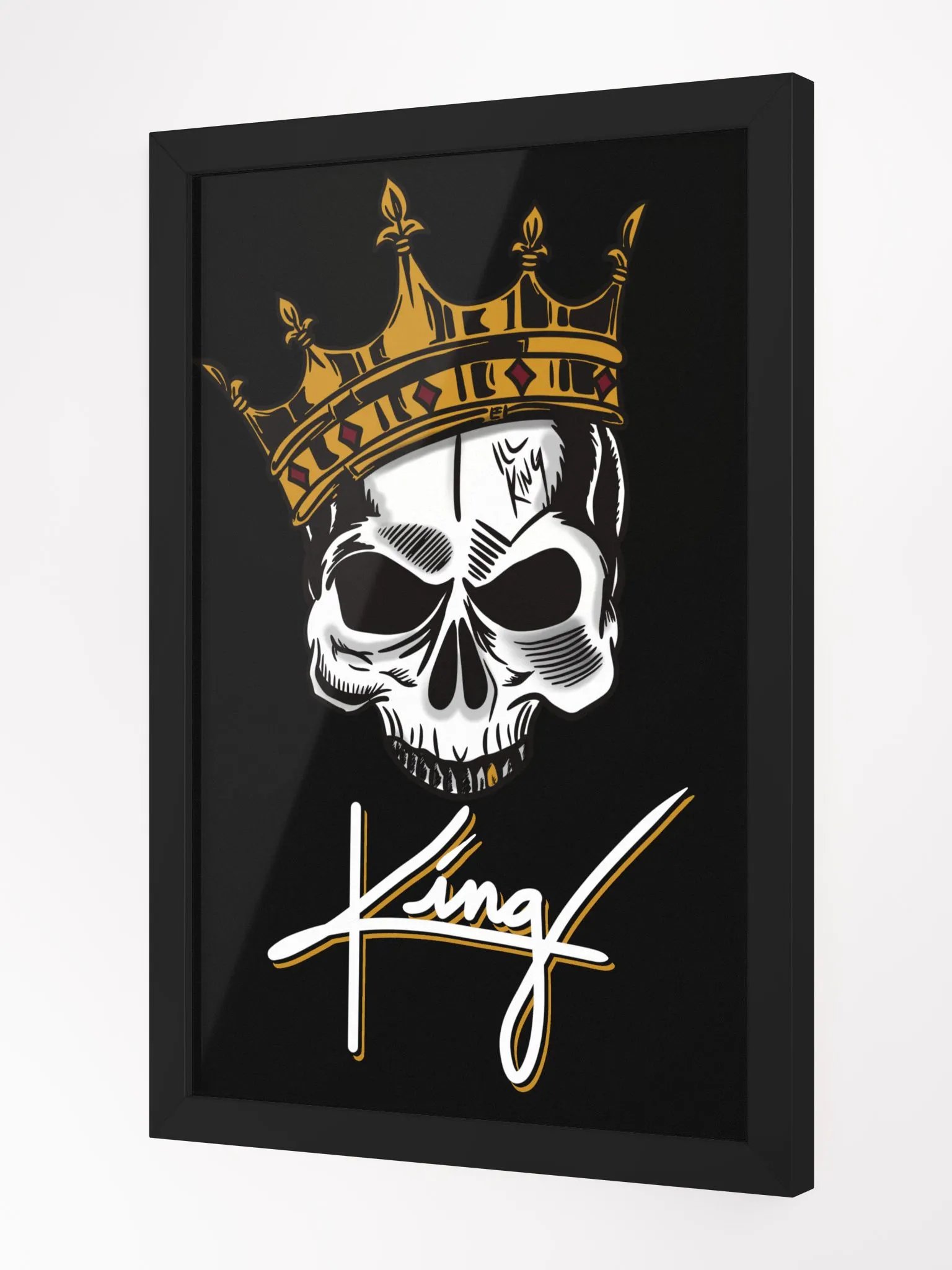 Framed King Poster (Black) product image (2)