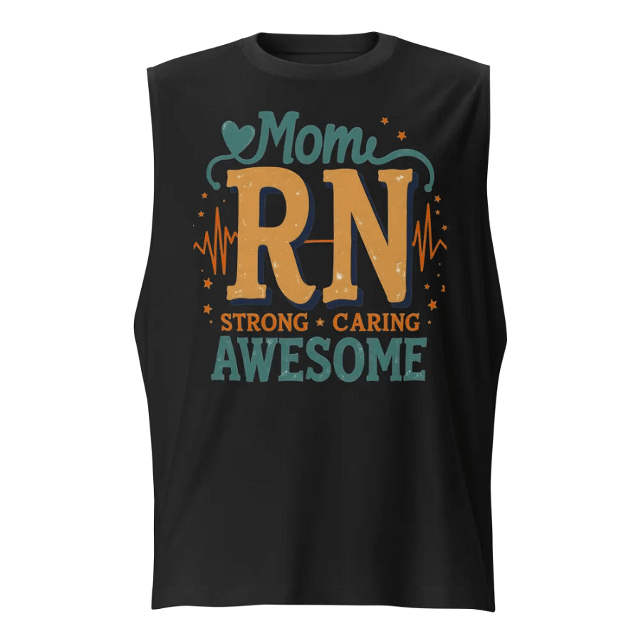 Mom RN Strong Muscle Tank product image (1)