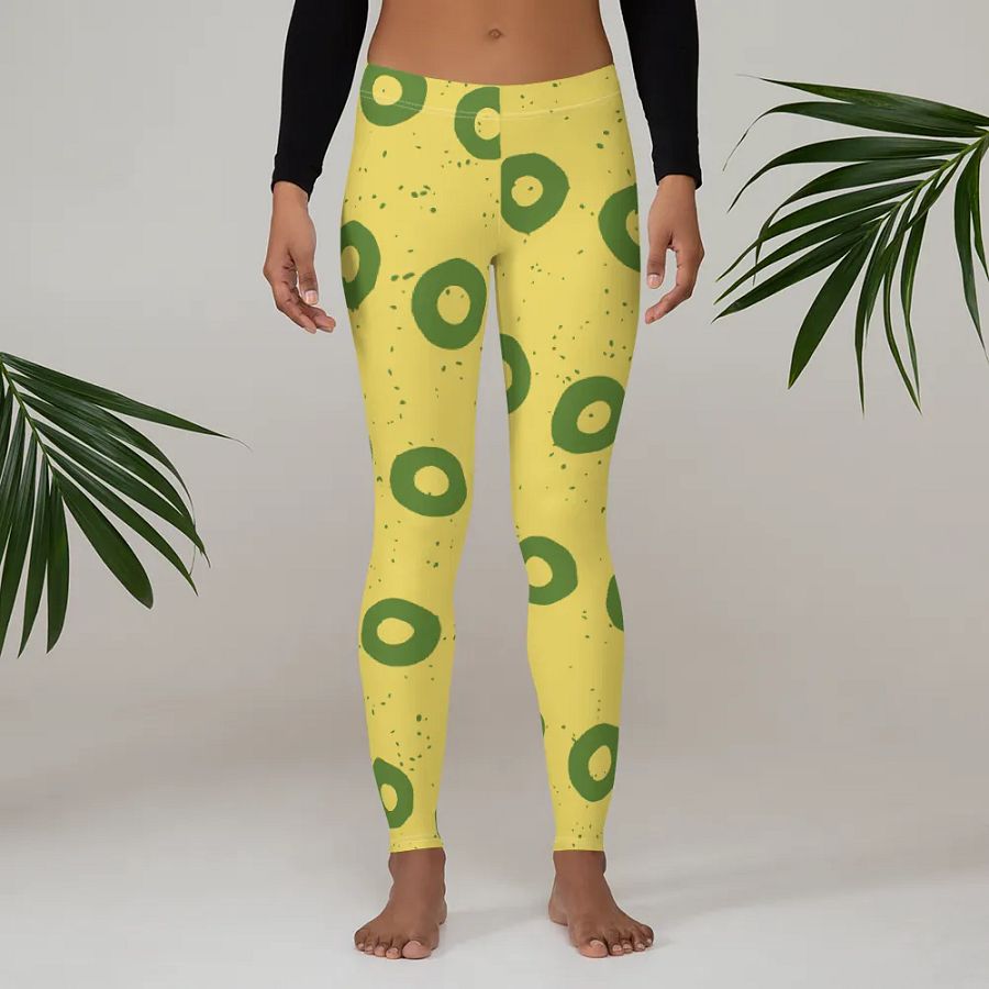 Hand-Drawn Ethnic Style Seamless Pattern Leggings product image (3)
