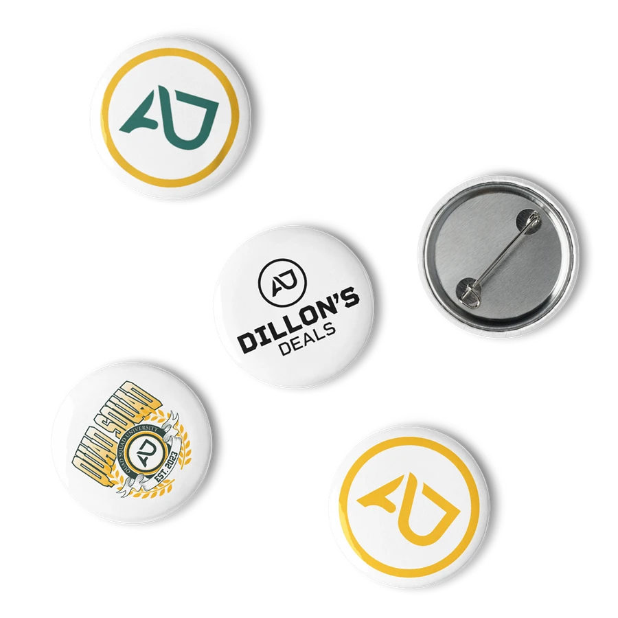 AJ Logo Pin Buttons Set product image (6)
