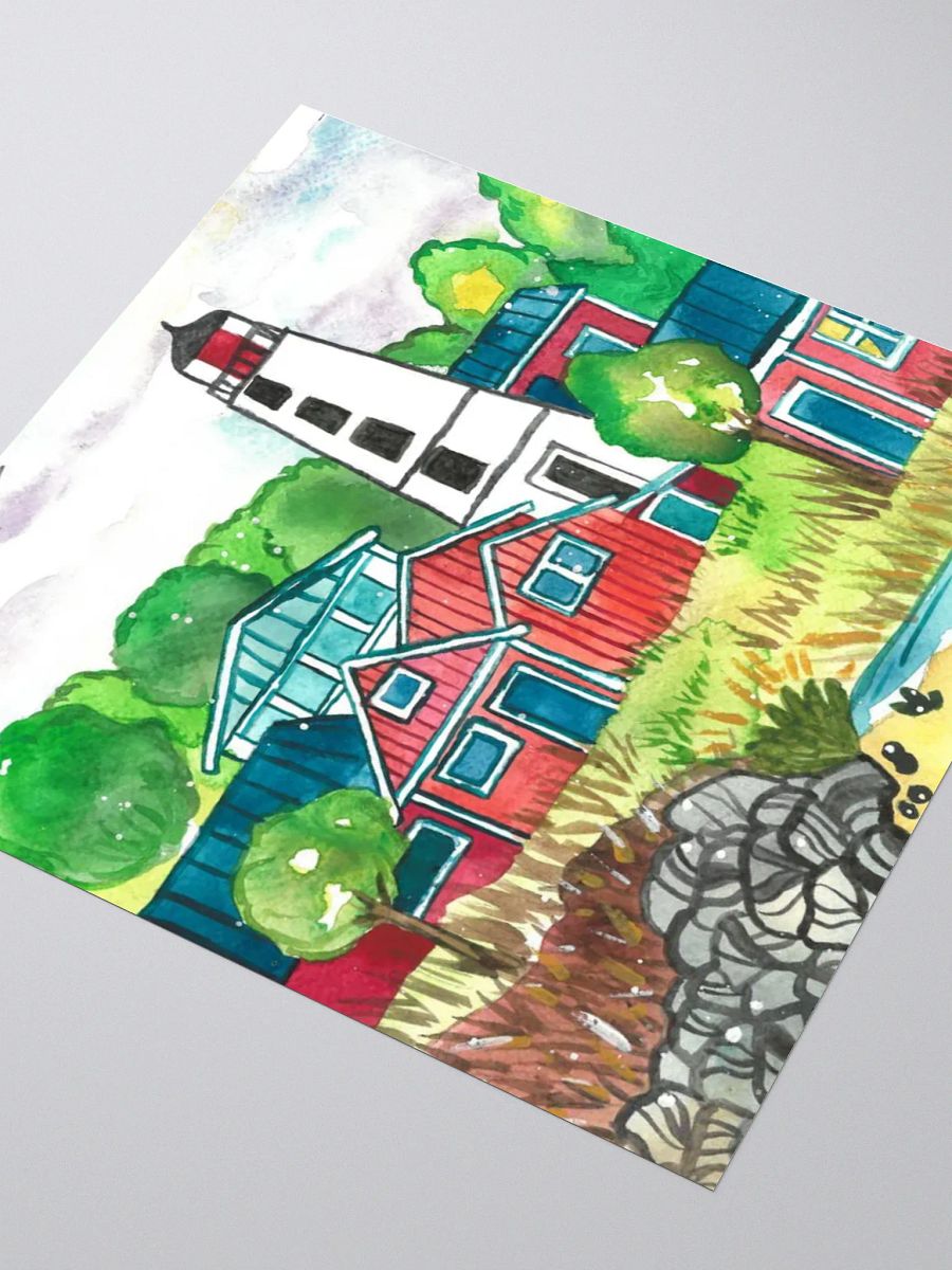 Fishing Village Sticker product image (3)