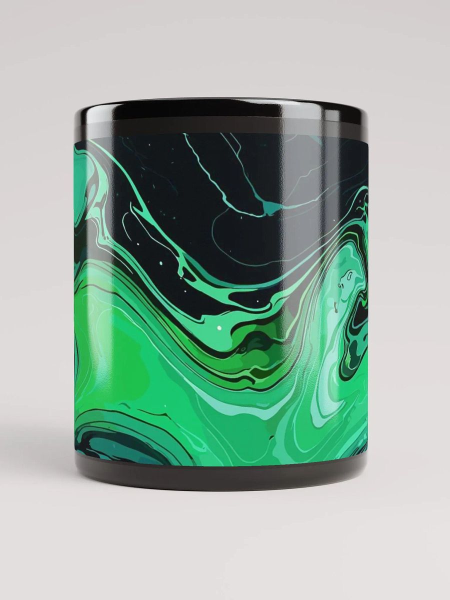 Swirling Green Elegance Marble Mug product image (2)