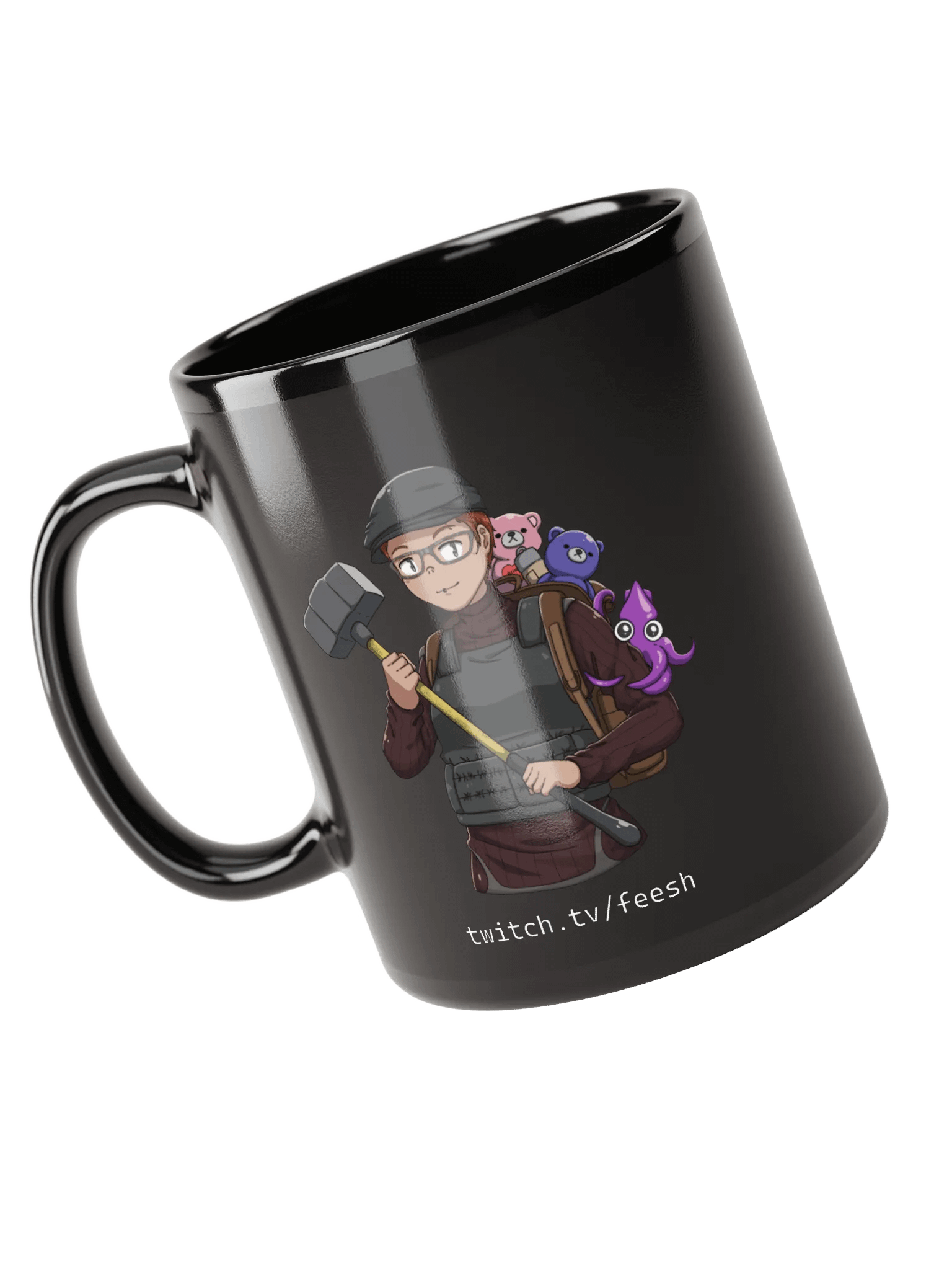 Diane Coffee Mug [black 11oz] product image (3)