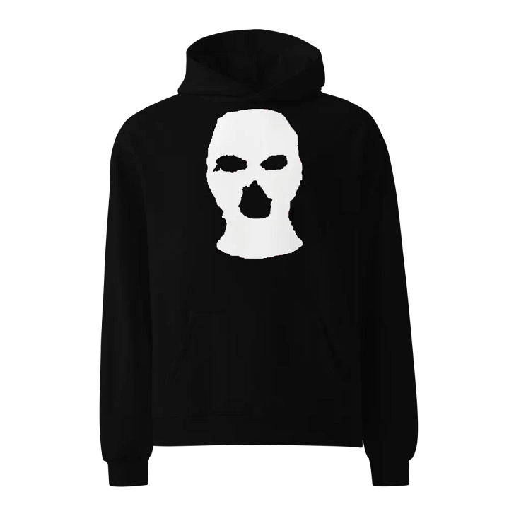 WHITE SKI MASK HOODIE product image (1)