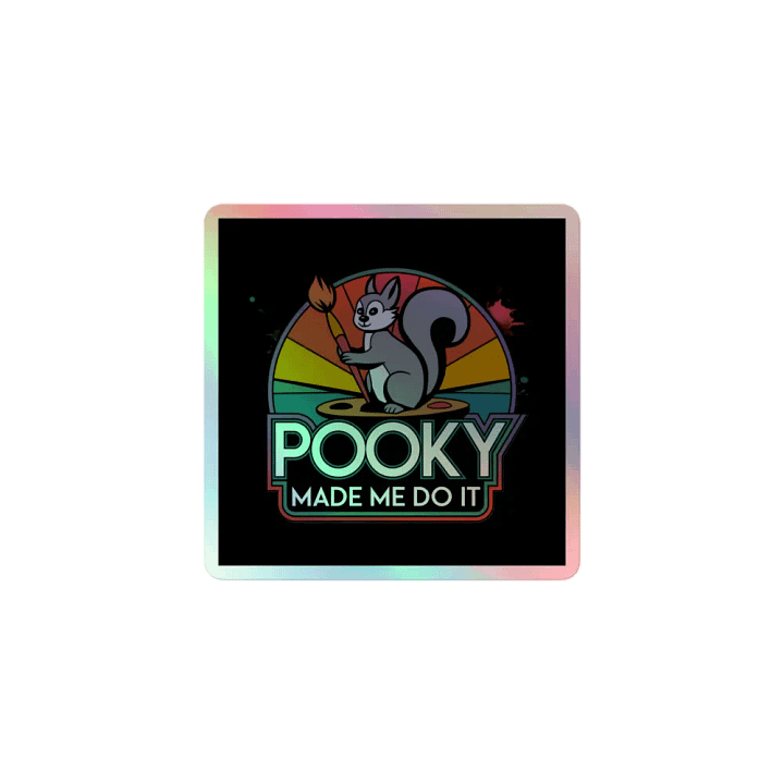 Pooky's Painterly Delight Sticker Set product image (1)