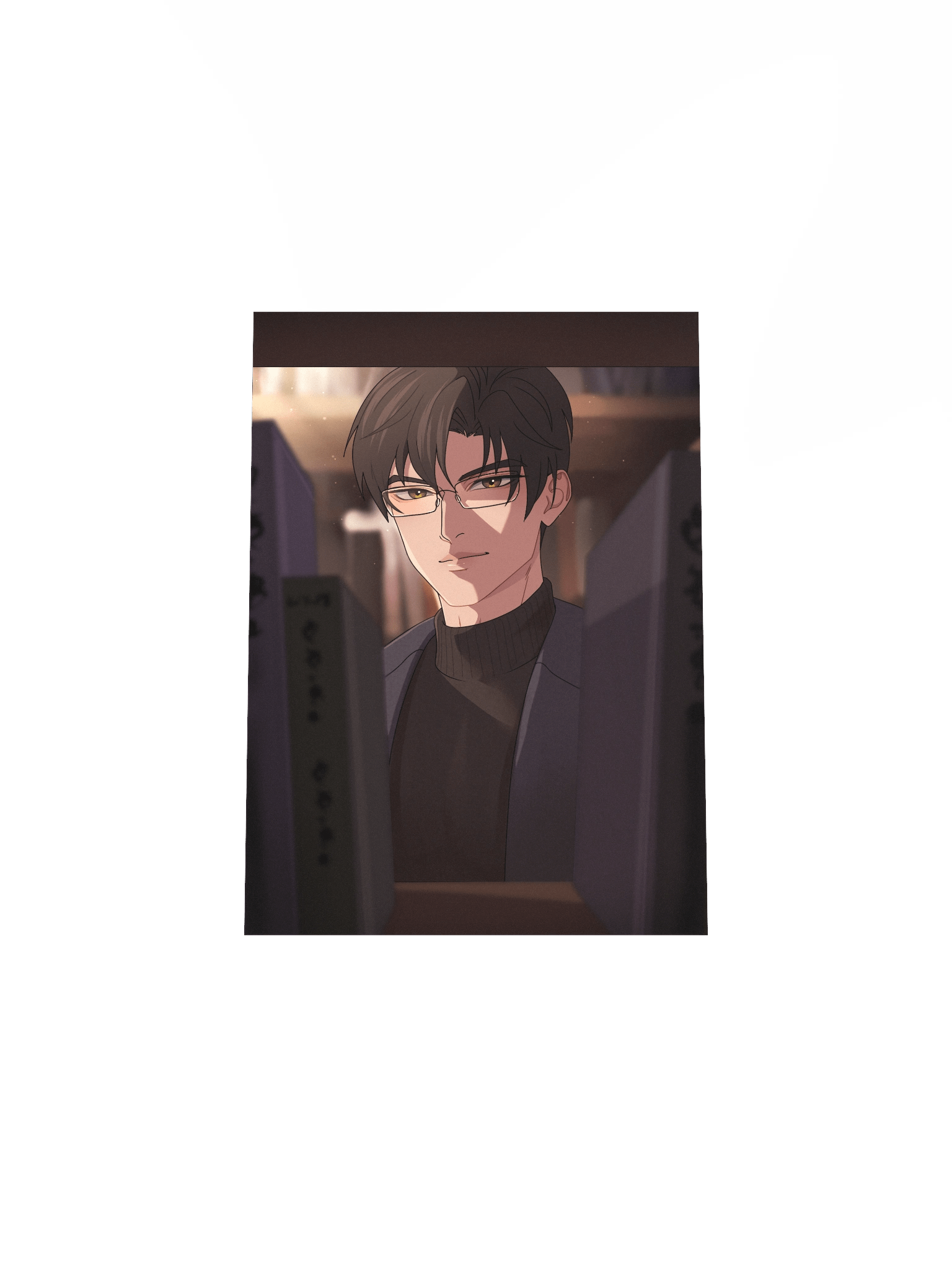 Zayne Library Art Print product image (11)