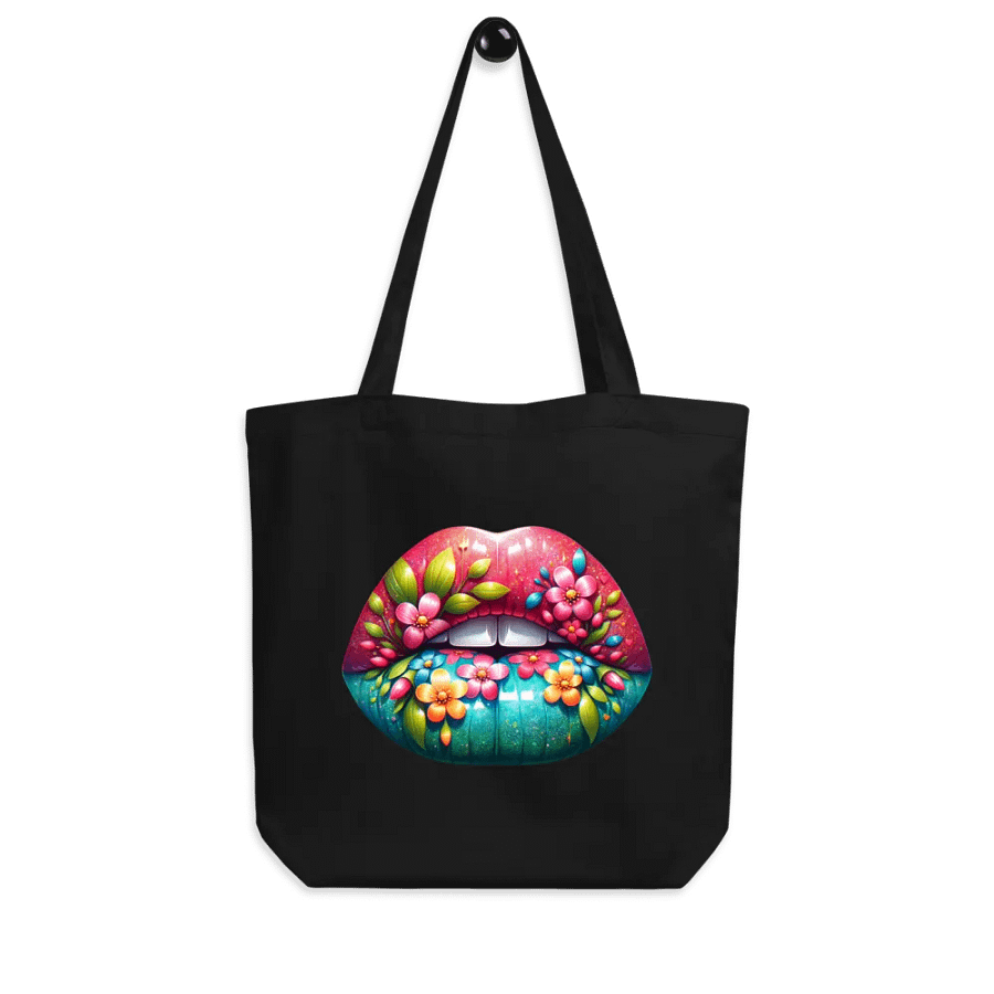 Blooming Lips Eco-Friendly Tote Bag product image (4)