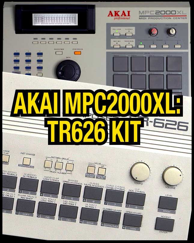 Akai MPC2000XL: TR626 Kit product image (1)