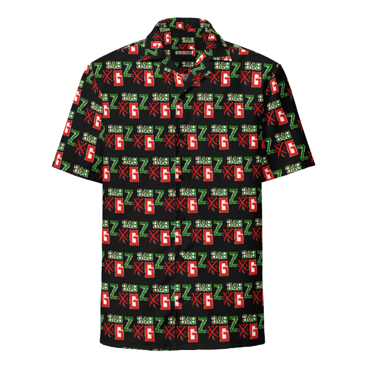 ZombfectedGaming 349 Hawaiian Style Shirt. product image (1)