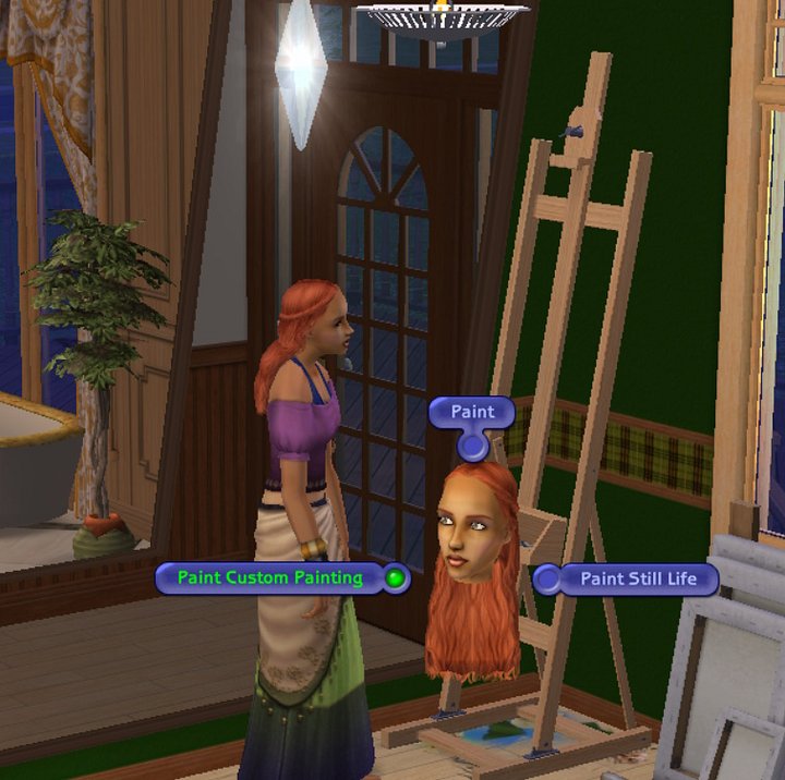 Sims 2 Custom Painting Collection 1 | African American | Makeup Art product image (2)