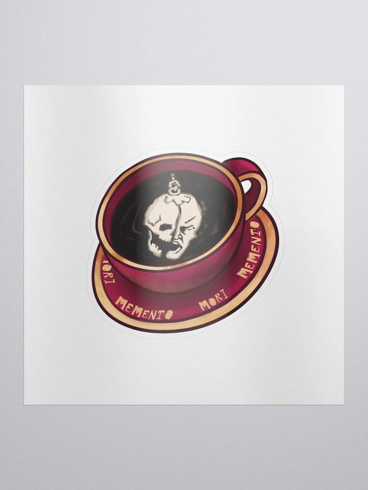 Casual Mori Enjoyer Mug Sticker product image (1)
