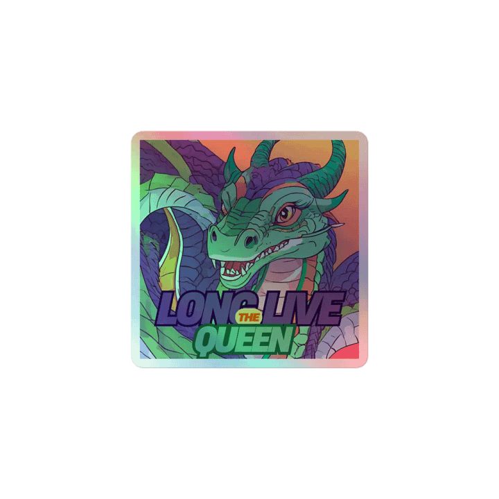 Team Alli Long Live the Queen Sticker product image (1)