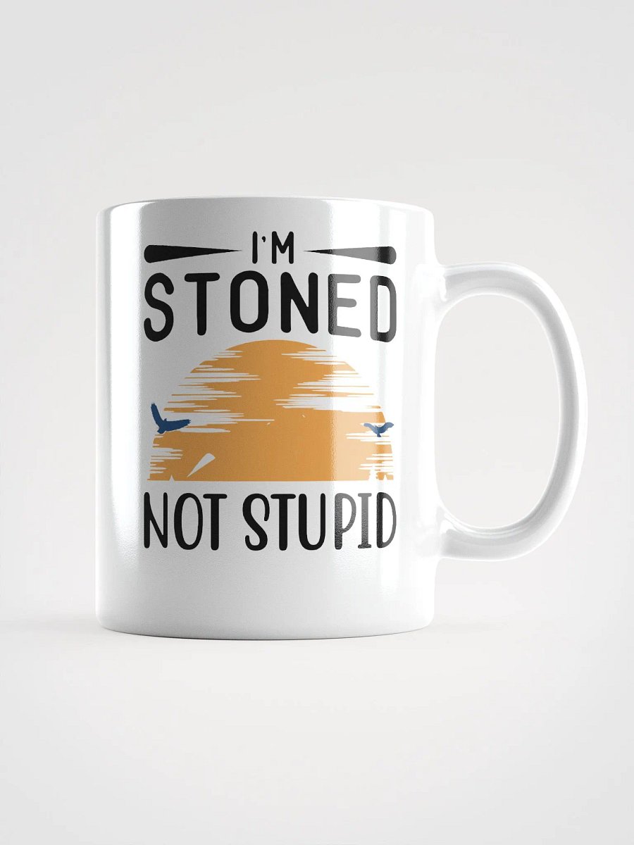 Sunset Im stoned, Not Stupid Mug product image (8)