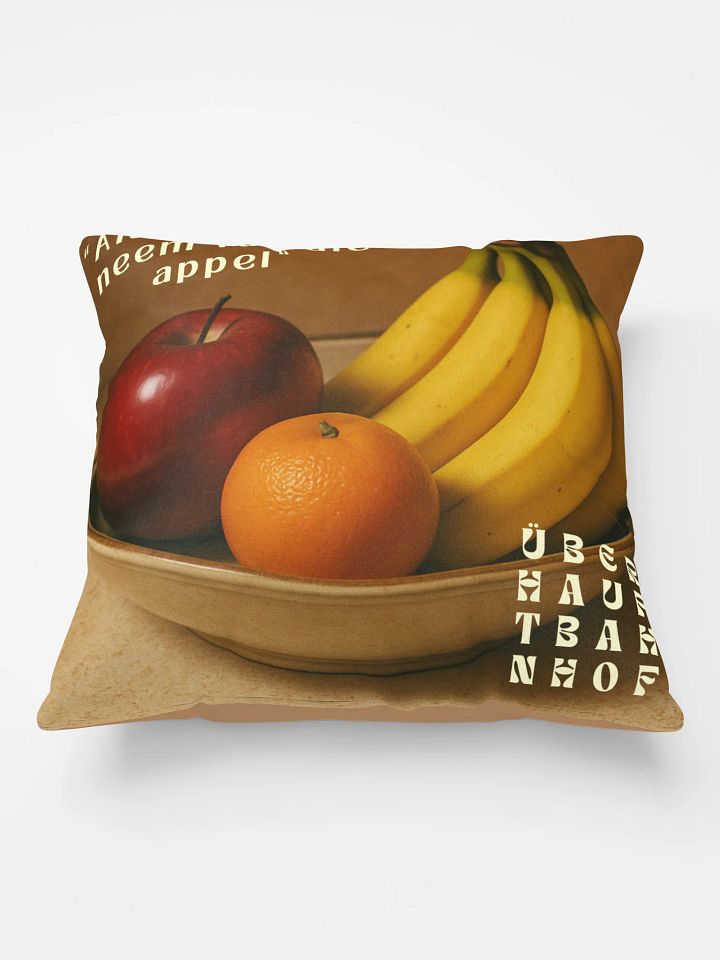 Kussen Als ik een hap neem van die appel product image (2)
