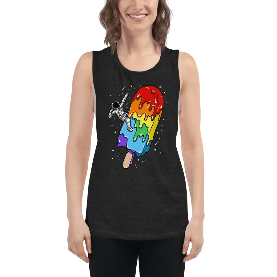 Galactic Popsicle Women's Flowy Muscle Tank product image (11)
