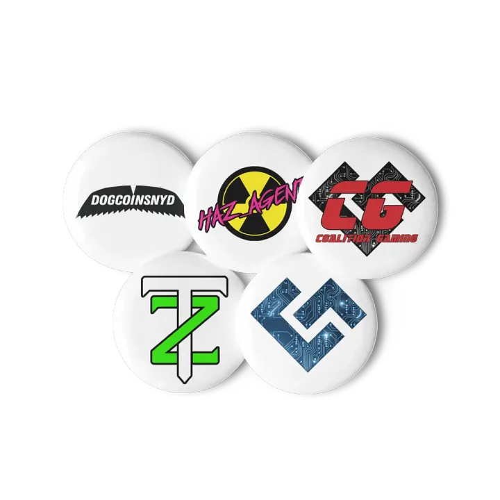 Coalition Gaming Crew Buttons product image (1)