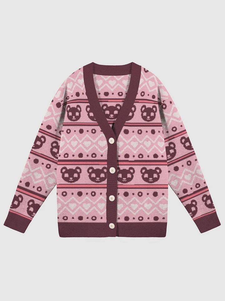 TeddyChan Christmas Cardigan - Pink product image (2)