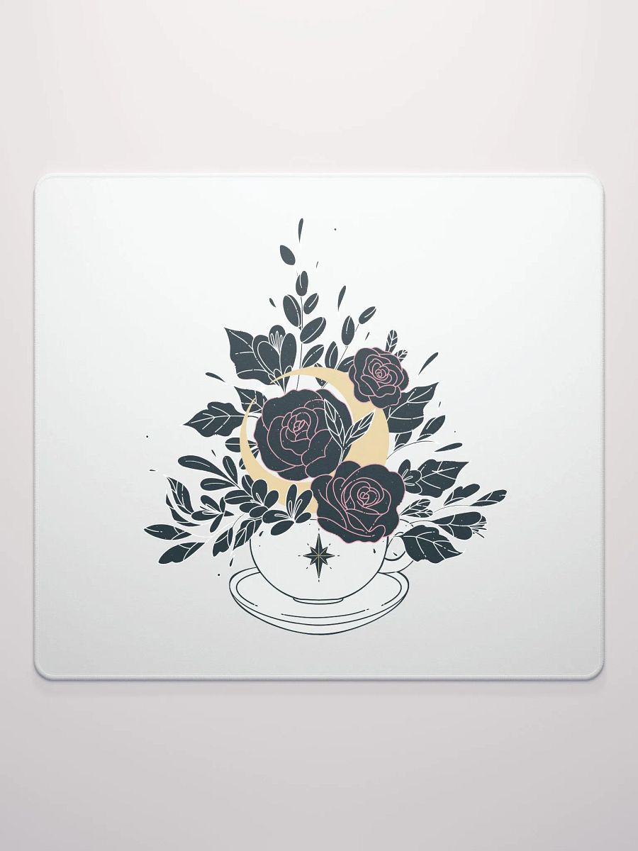 JeffBrutlag Florals and Moon Logo Mouse Pad product image (2)