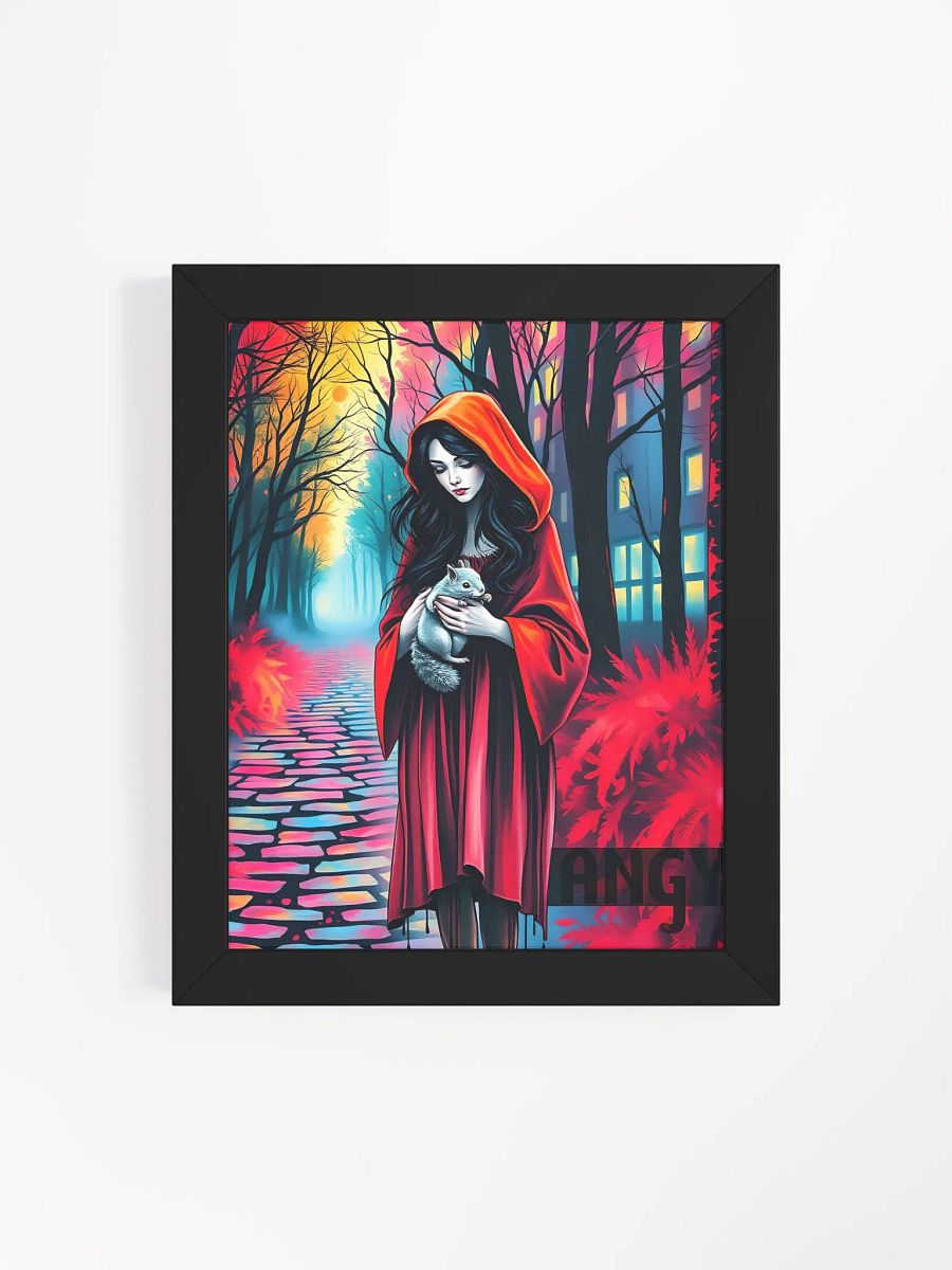 Short tailed little grey squirrel and his mama, Enchanted Woodland Fantasy Poster product image (24)