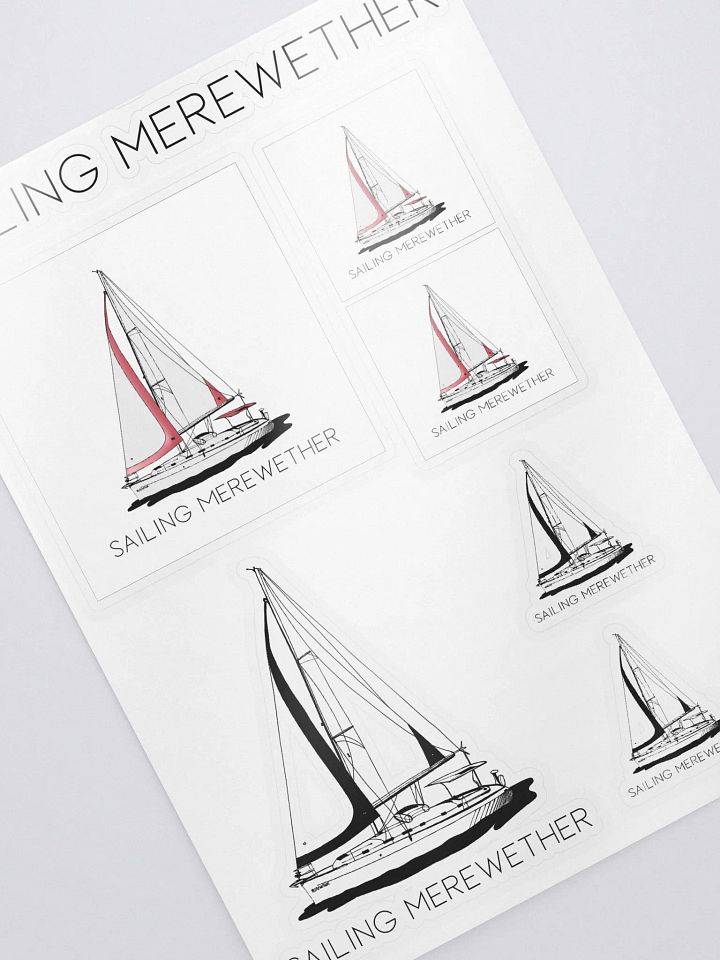 Sailing Merewether Stickers product image (2)