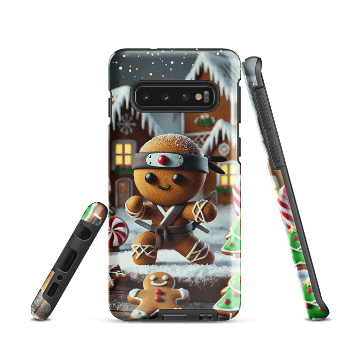 Gingerbread Ninja Samsung Tough Case – Festive Warrior Spirit product image (1)