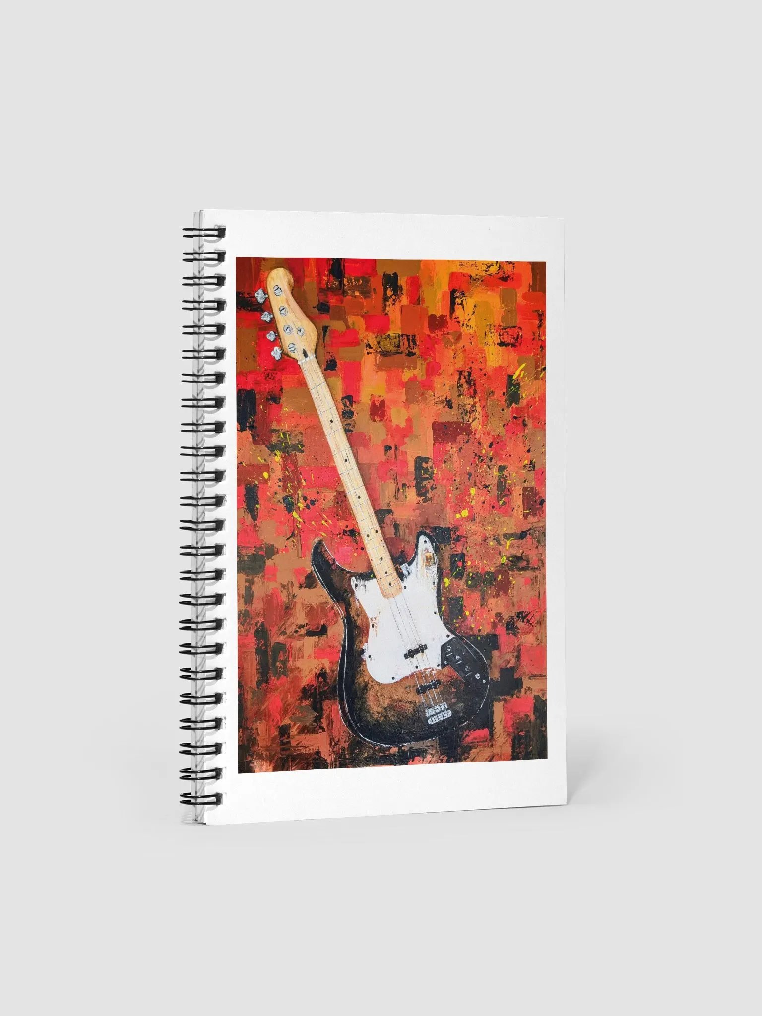 Spiral Electric Bass Notebook product image (3)