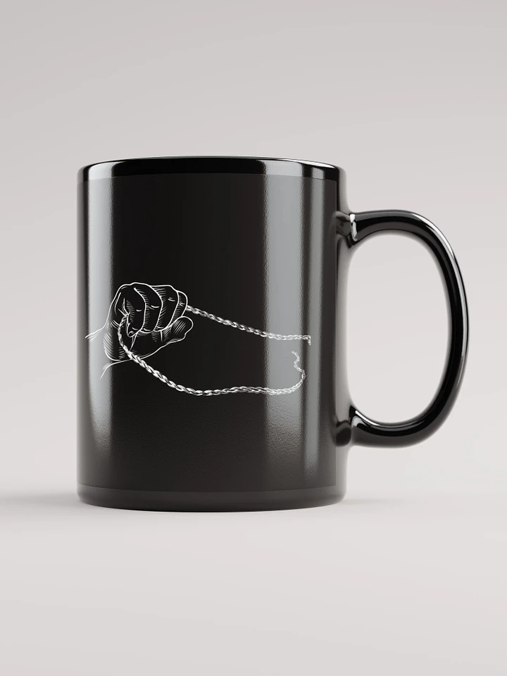 Hand & Chain Black Mug product image (2)