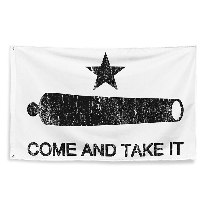 Gonzales Come and Take It Wall Flag product image (1)