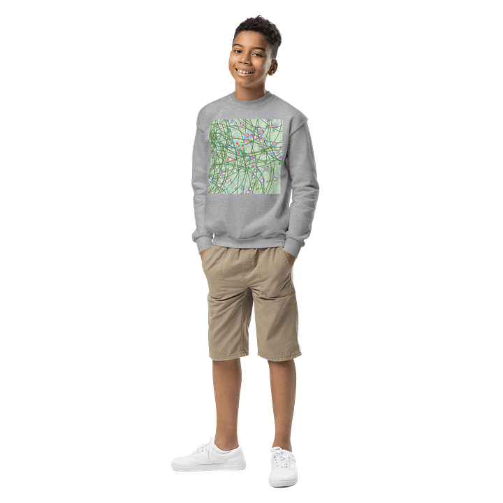 Floral Harmony Youth Sweatshirt product image (1)