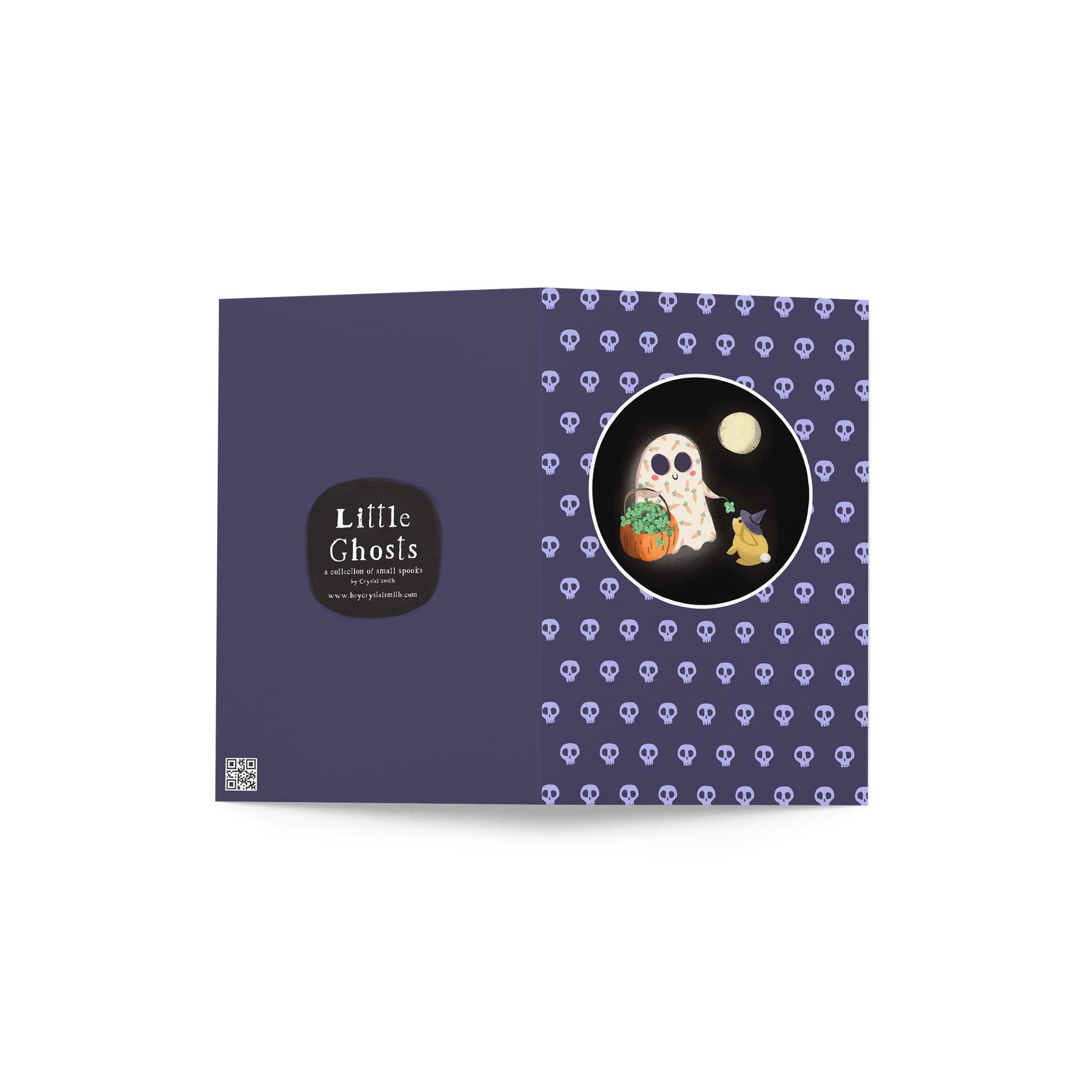 Little Ghost's Magic Friend - Greeting Card product image (4)