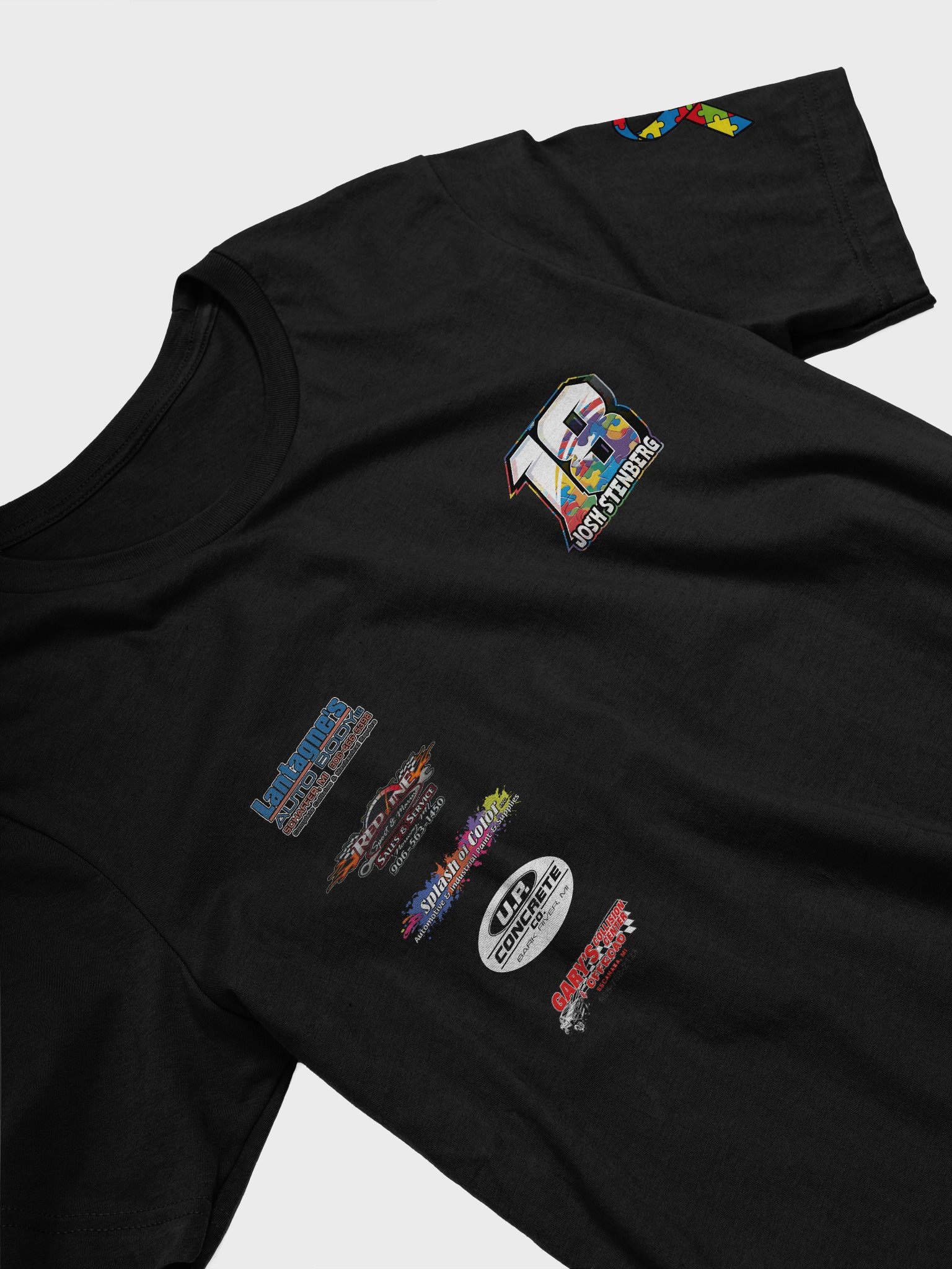 Autism Awarness #18 Racing T-Shirt product image (3)
