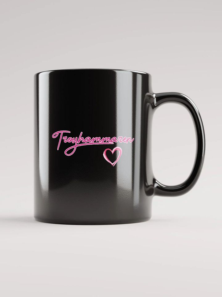 Black Mug: Paint it Pink Logo product image (2)