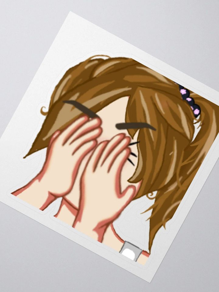 Stressed Emote Sticker product image (2)