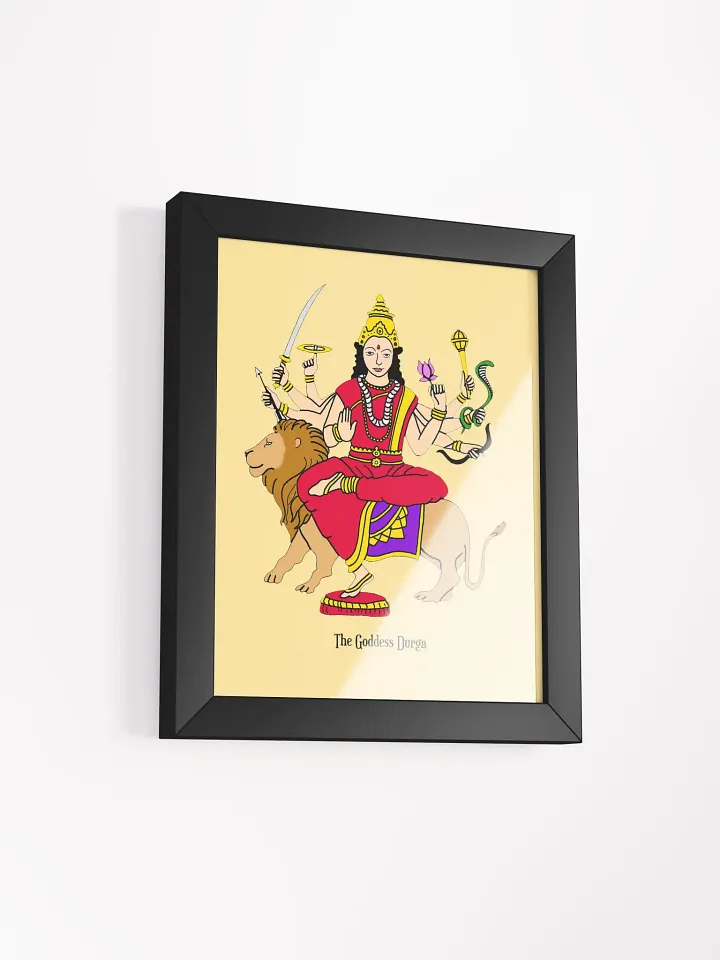 Goddess Durga Framed Art product image (2)