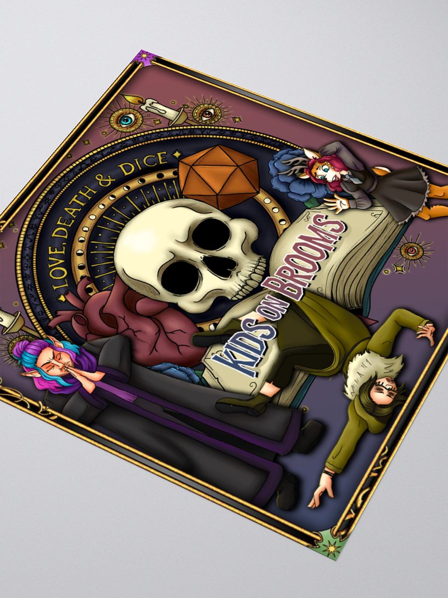 Cursed Curriculum – Magic School Sticker product image (5)