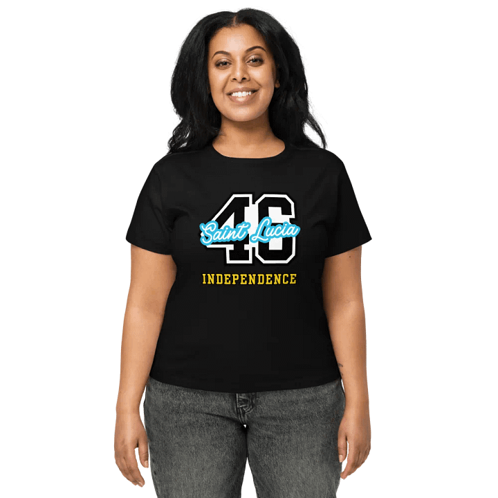 Saint Lucia Independence 46 Tee product image (1)