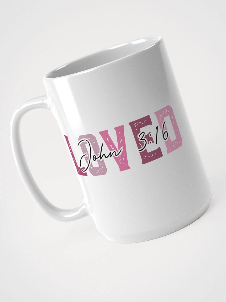 Loved White Glossy Mug product image (1)