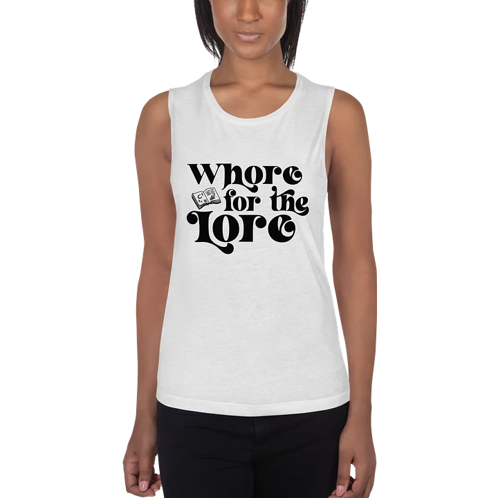 Whore for the Lore Flowy Muscle Tank product image (13)